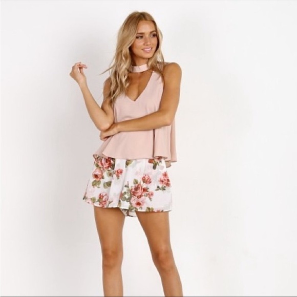 Show Me Your Mumu Casey Collar Top Dusty Blush Pastel - Picture 11 of 11